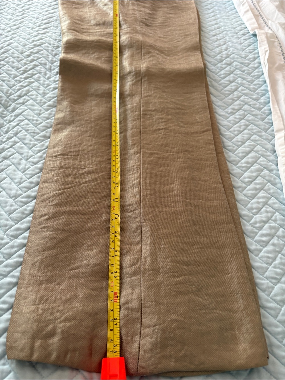 Kasper Metallic Gold Suit Jacket and Wide-Leg Trousers - Picture 4 of 4